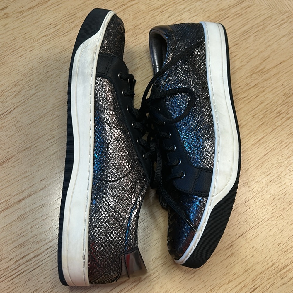 Johnston & Murphy Metallic Python Sneakers (9m) - image 8